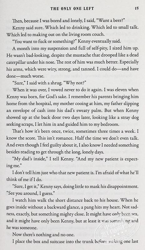 【中商原版】只剩下仅有一个 英文原版 The Only One Left Riley Sager 奇幻推理惊悚小说 商品图8