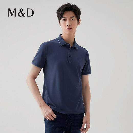 【名盾】翻领短袖T恤MYBL22752B 商品图1