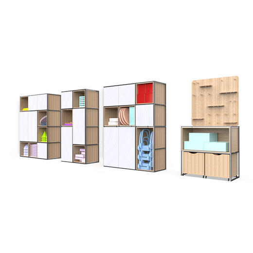 感统收纳架 收纳柜 商品图4