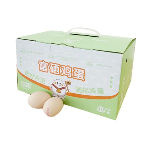 L白甄珠富硒鸡蛋40枚 商品图3