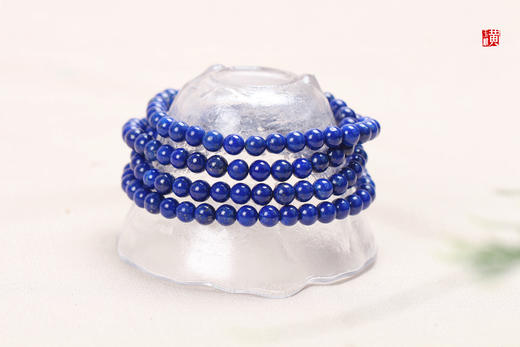 【青依】青金石珠串，珠径6mm 商品图0