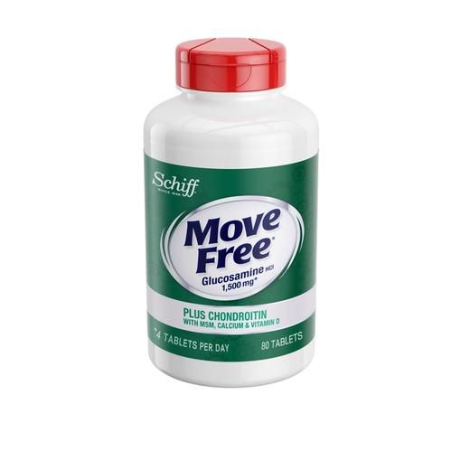 MoveFree 益节 高钙氨糖80粒x2瓶 商品图4