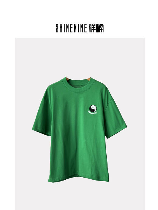 E421112989趣味熊猫短袖T恤 商品图0