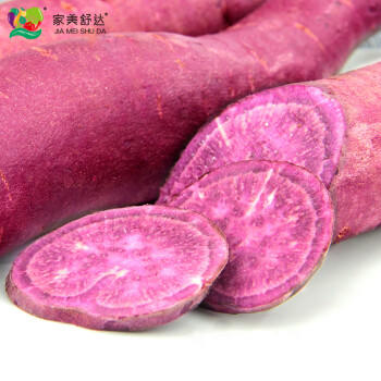 京鲜生&家美舒达 山东 紫薯 净重5斤 出口级 新鲜蔬菜 商品图0