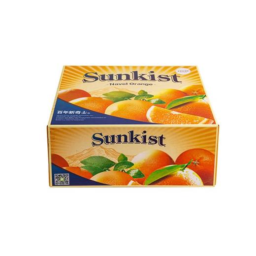 美国新奇士黑标晚季脐橙4kg礼盒装 大果 商品图0