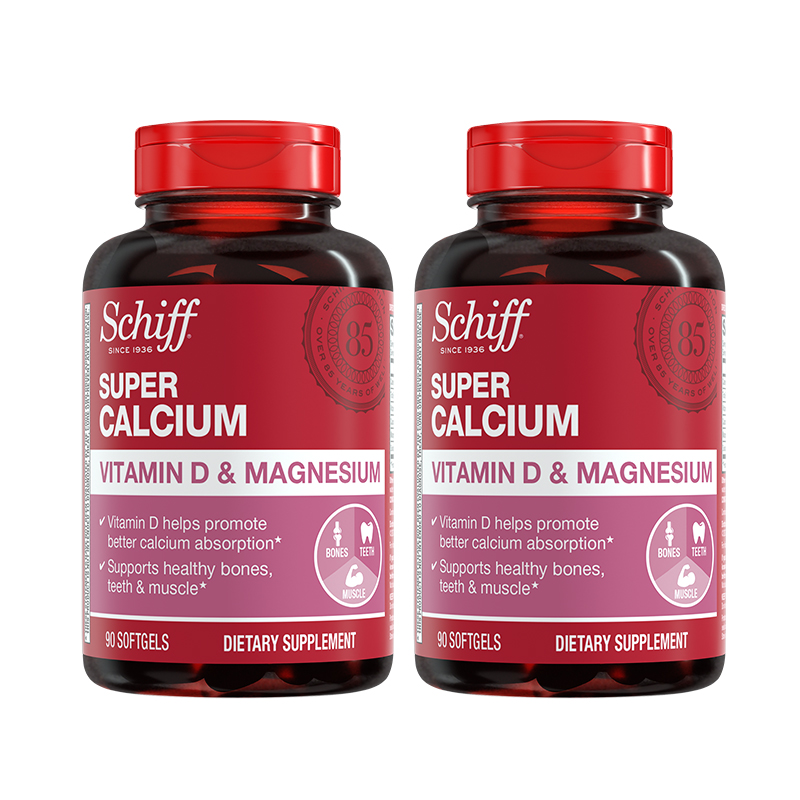 Schiff 旭福 超级液体钙加镁 90粒x2瓶