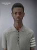 【2F】Luxemporium睿锦尚品 THOM BROWNE 男士春夏四条纹直棱纹插肩袖POLO衫 商品缩略图1
