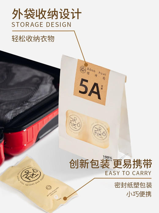 差旅安心搭子~7A级灭菌！新版绒呼吸一次性内裤5袋/包 商品图6
