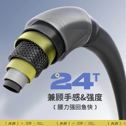 汉鼎路亚竿泛用真鼎路亚竿单竿直柄枪柄远投抛竿鲈鱼鳜鱼翘嘴鱼竿 商品图4