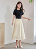 【1件75折，2件73折】熙世界飘逸垂感半身裙雪纺纱裙2025夏季新款高腰裙子仙气a字裙 商品缩略图4