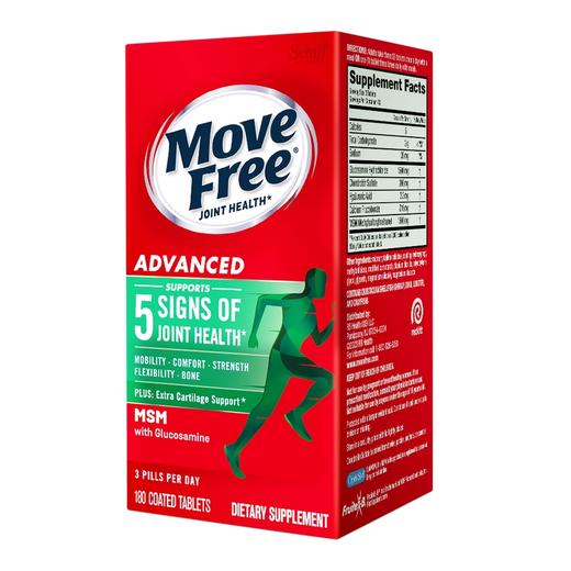 MoveFree 益节 氨糖维骨力绿瓶180粒x2瓶 商品图5