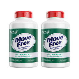 MoveFree 益节 高钙氨糖80粒x2瓶