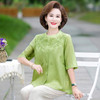 ALBB-2024中国风棉麻衬衫刺绣 商品缩略图3