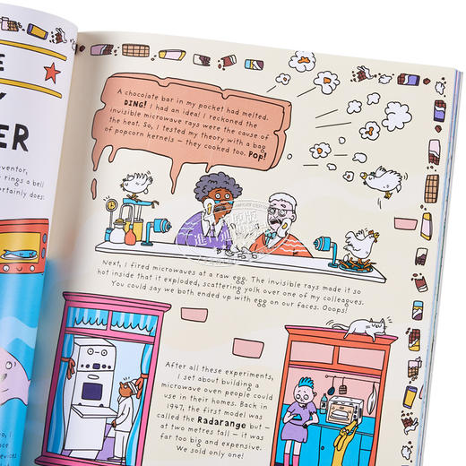 【中商原版】奇趣百科 过山车及其他有趣发明 The Worlds First Rollercoaster英文原版进口 儿童科普绘本 知识百科图画书7岁+ 商品图3