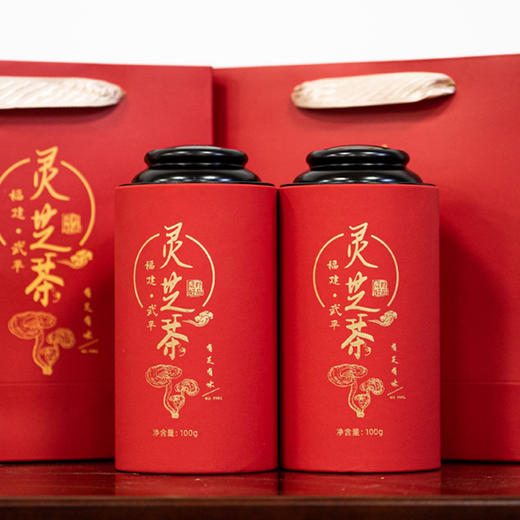 D灵芝茶罐装100g 商品图1