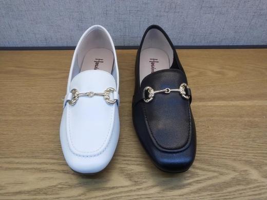 豪行女鞋22105101舒适套脚平底休闲真皮时尚单鞋 商品图0