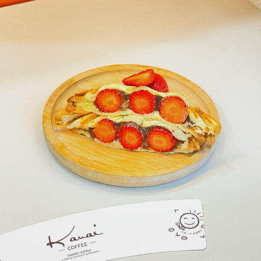 【烤爱烘咖】草莓榛子朱古力三明治 商品图0