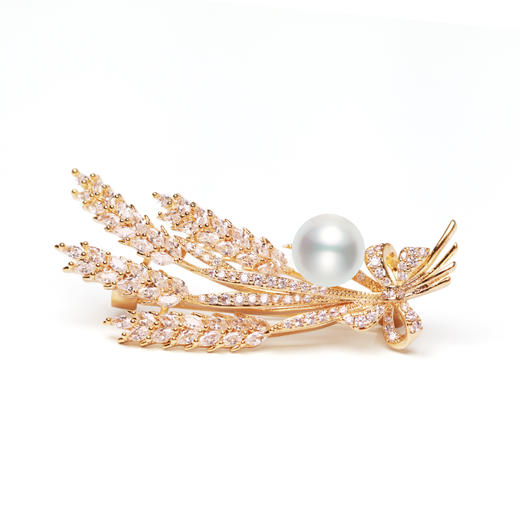 美裕 淡水珍珠胸花8-9mm 108192 商品图1