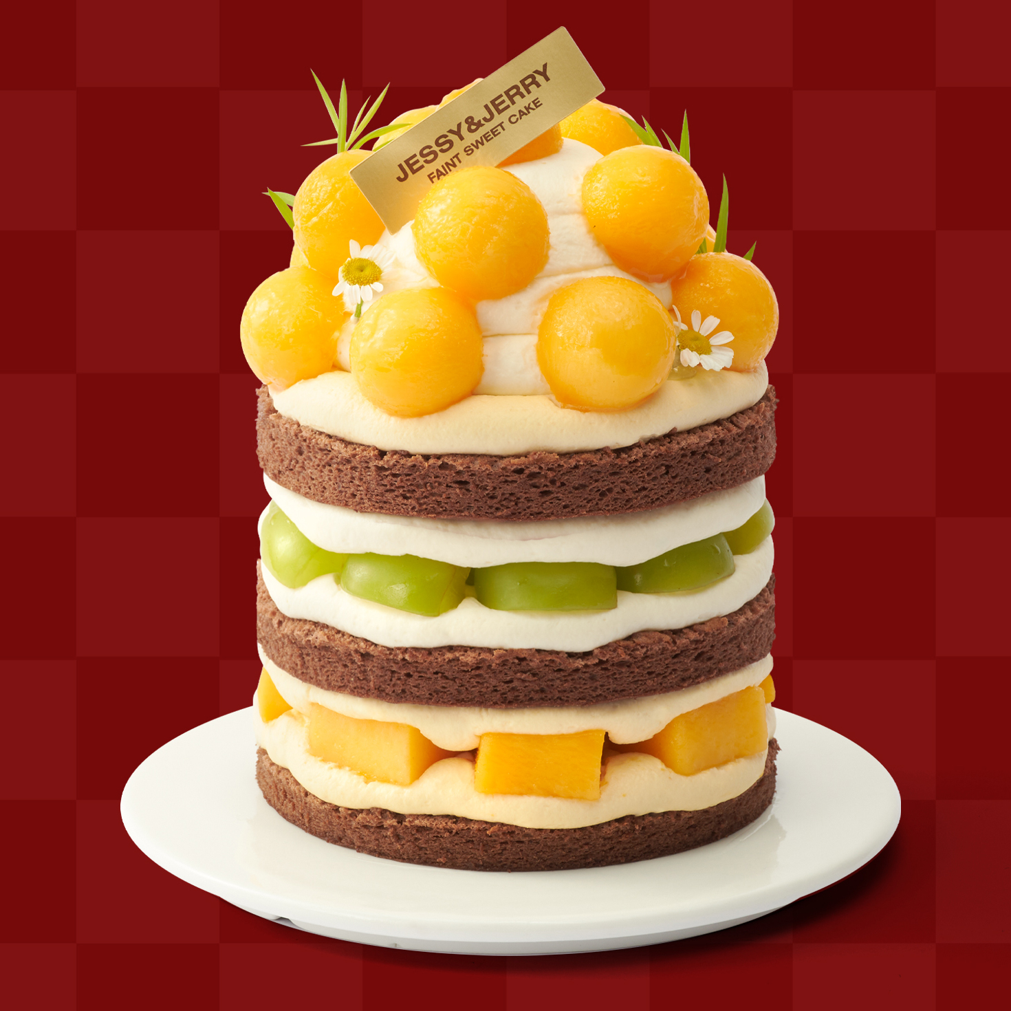 ⚜️晴王香芒丝绒蛋糕