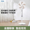 海尔（Haier）家用电风扇摇头轻风扇轻音大风落地扇节能 XLY4001A(遥控款) 商品缩略图0