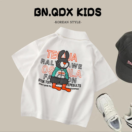 超值2件任选！【柔软亲肤，透气不闷汗】儿童A类POLO衫T恤夏季男宝女宝，夏装上衣潮童韩版运动时尚款短袖-lm！-QQ 商品图6