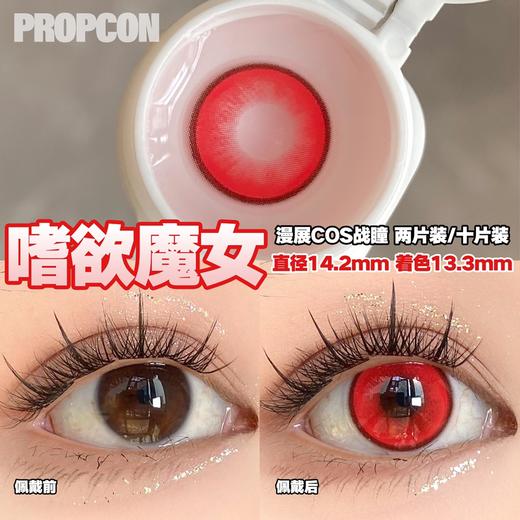 propcon 日抛  嗜欲魔女 直径14.2mm着色13.3mm 商品图13