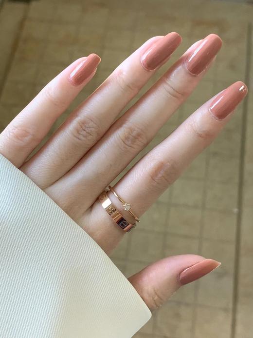 卡地经典低调简约戒圈  𝐥𝐨𝐯𝐞经典系列钛钢+‌V金+‫施华洛钻 商品图6