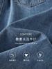 【专属特价】熙世界新中式国风刺绣牛仔半身裙夏季薄新款开叉包臀裙子中长款 商品缩略图3
