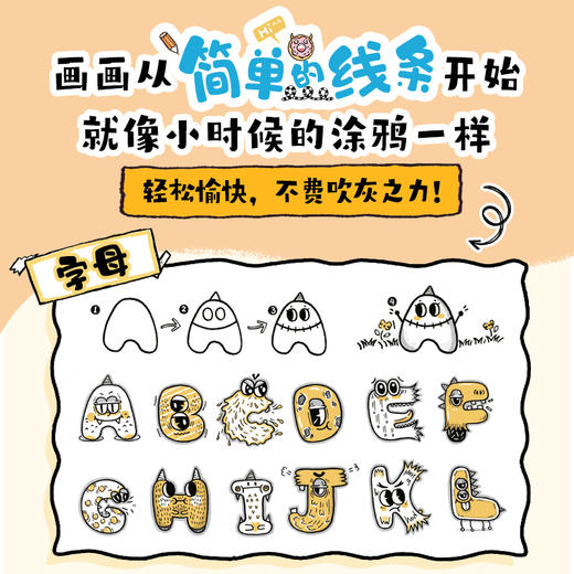 人人都是艺术家  满脑子都是小怪兽(Lemao) 商品图1