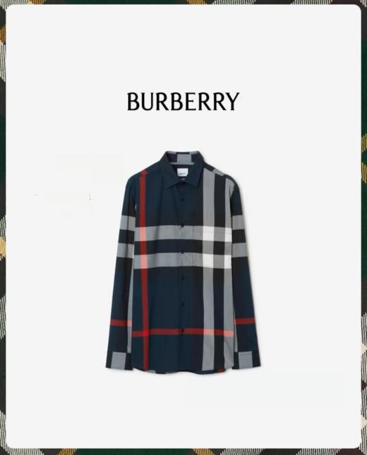 【2F】Luxemporium睿锦尚品 BURBERRY 男装 格纹棉质衬衫 商品图0