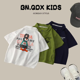 超值2件任选！【柔软亲肤，透气不闷汗】儿童A类POLO衫T恤夏季男宝女宝，夏装上衣潮童韩版运动时尚款短袖-lm！-QQ