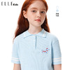 ELLEKIDS 童装 学院风腊肠狗绣花polo针织衫 商品缩略图0