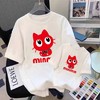 【限时价】喜出100%棉- MIN大眼猫 印花情侣T恤 商品缩略图1