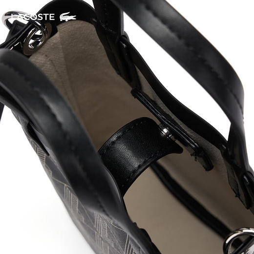 【海南专供价】Lacoste法国鳄鱼女包 新款时尚老花斜挎包单肩包斜挎包NF4463ZE 商品图6