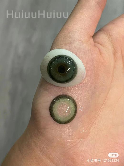 【店主实拍】Sheepcon-梨子气泡水 绿-14.5mm【年抛 0-1000度 含525/575】 商品图6