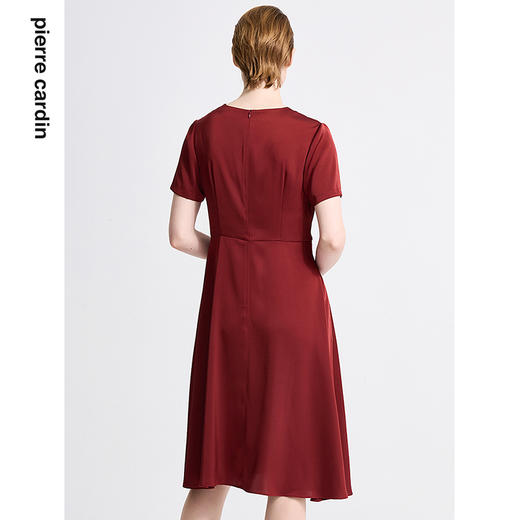 皮尔卡丹女装夏季新款通勤淑女百搭多色连衣裙C42DS17
 商品图3