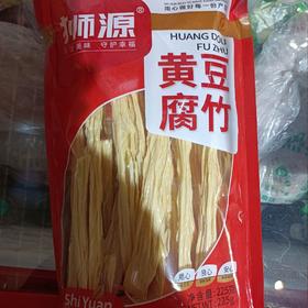 【调味】狮源黄豆腐竹225克