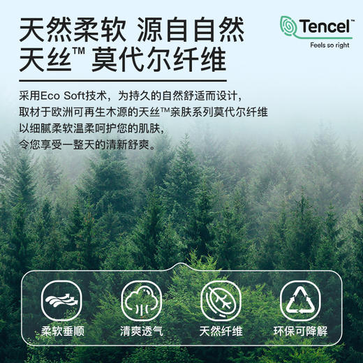 I'd爱帝男士棉莫代尔夏季薄款短袖T恤衫 商品图2