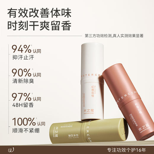 【任3件99元】【会员福利】水之蔻香体膏腋下非止汗男女士持续淡香清新干爽体味汗臭 商品图2