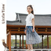 【26元秒杀】littletime女童短袖t恤夏季纯棉2024新款洋气盘扣中国结儿童上衣 商品缩略图2