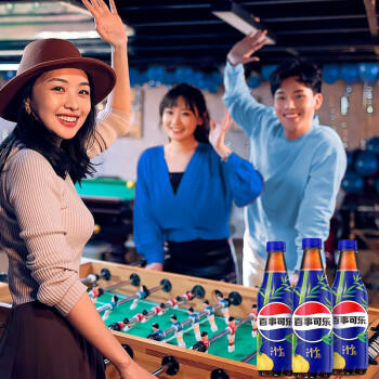 百事可乐 Pepsi 太汽系列 白柚青竹味 汽水 碳酸饮料 500ml*12瓶 百事出品 商品图4