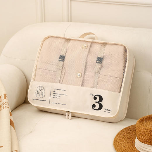 【超便携❗️旅行收纳7件套装】收纳袋行李箱衣物整理包旅游分装衣服袋子内衣出差包 商品图3