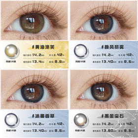 【月抛-0度专享 拍一件发三副】4款花色可选，只有0度