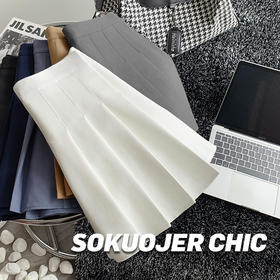 夏季【a字高腰大码半身裙】高品质百褶裙女 日系学生防走光jk短裙