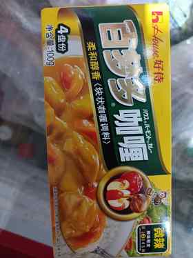 【调味】百梦多咖喱调料100克