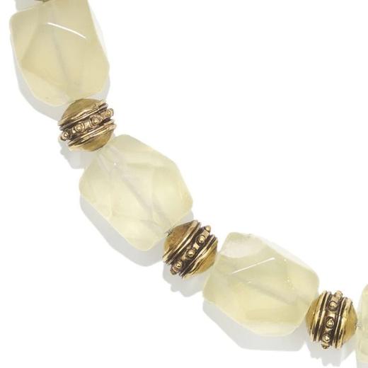 订购4周到｜Goossens Paris-Syracuse-茉莉黄色 短项链［法国设计师］ 商品图2