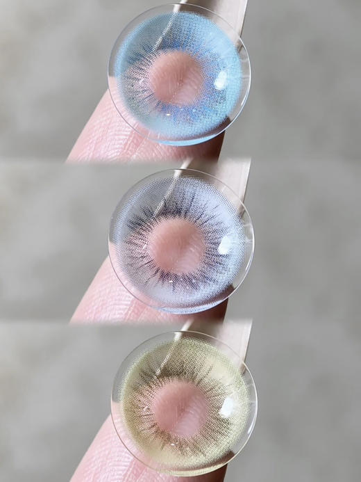 SUKI STUKI 亚特兰蒂斯/微醺乌龙/ 天使冰蓝 直径14.2mm 基弧8.6mm 含水量38% 商品图1