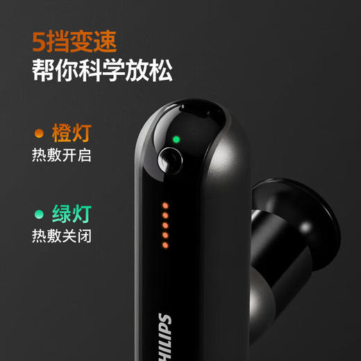 飞利浦PHILIPS筋膜枪肌肉按摩器运动筋膜枪级颈膜枪按摩筋膜枪PPM3103G 商品图2