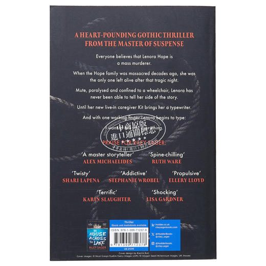 【中商原版】只剩下仅有一个 英文原版 The Only One Left Riley Sager 奇幻推理惊悚小说 商品图1