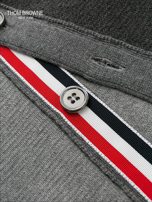 【2F】Luxemporium睿锦尚品 THOM BROWNE 男士春夏经典V领开衫针织外套 商品图3